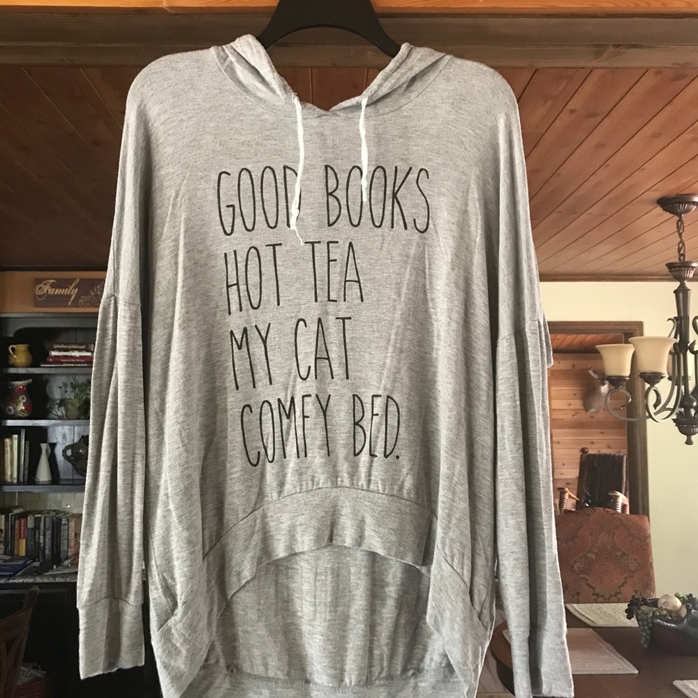 long sleeve sweat shirt